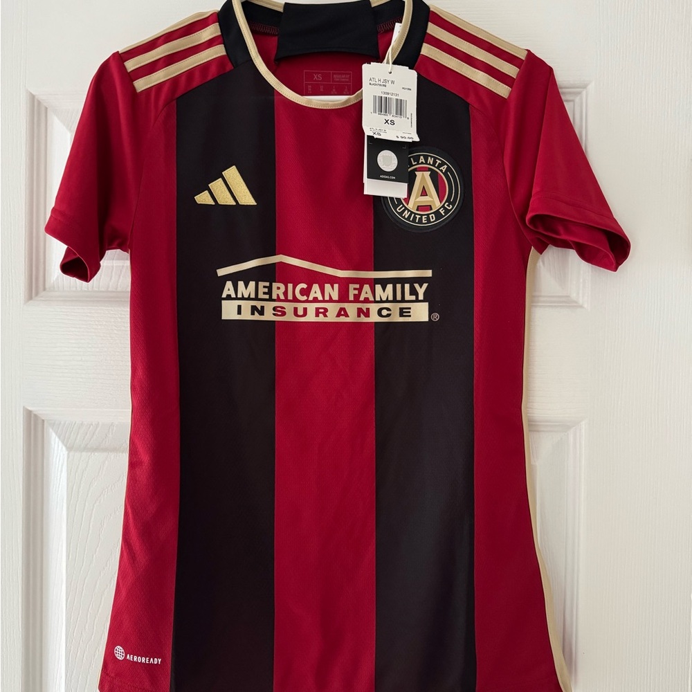 Atlanta United Women’s Red and Black Soccer Jersey